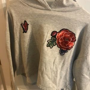 Forever 21 cropped sweatshirt